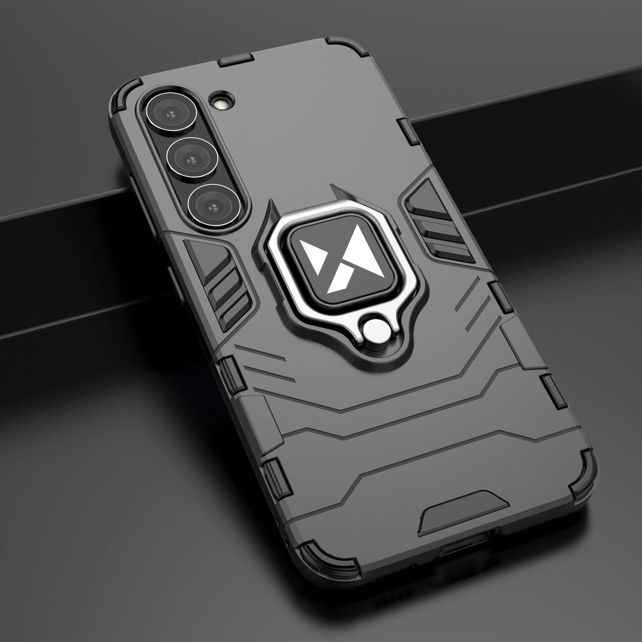 Wozinsky Ring Armor case for Samsung Galaxy S23+ armored cover magnetic holder ring black_22