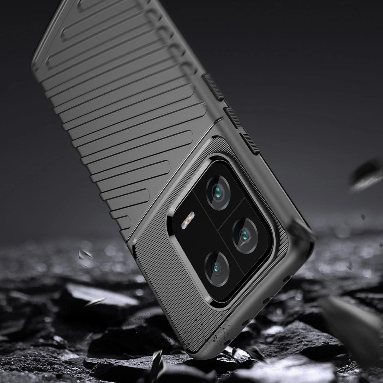 Thunder Case case for Xiaomi 13 Pro silicone armor case black_2