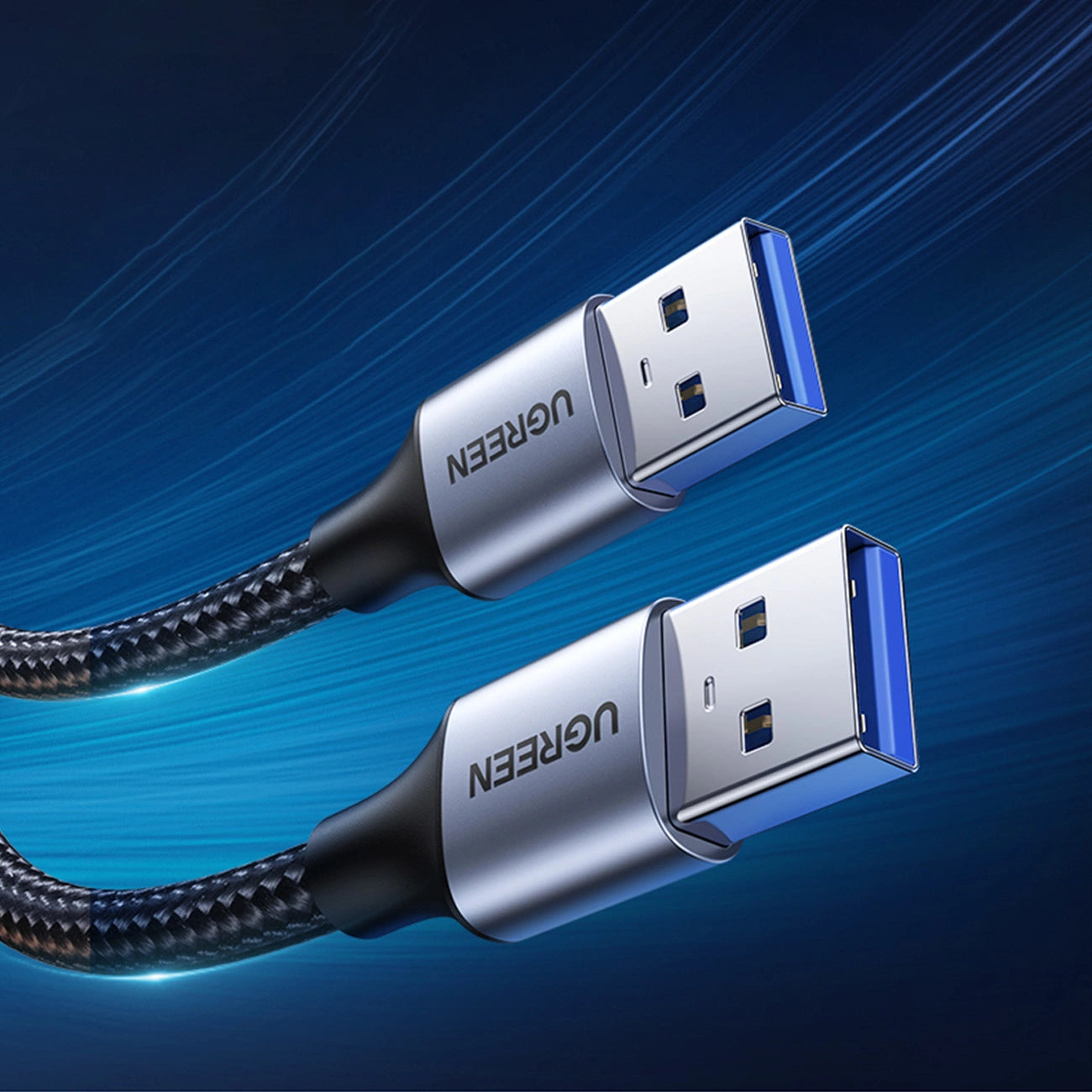 Ugreen cable USB cable - USB 3.0 5Gb/s 1m gray (US373)_6
