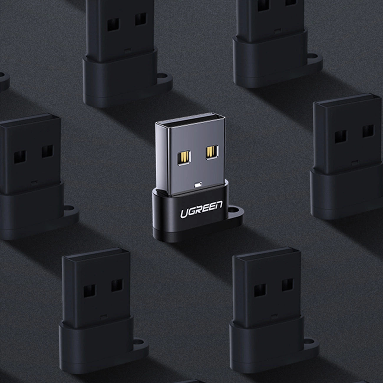 Ugreen US280 50568 USB-C 3.1 (female) / USB-A 2.0 (male) adapter - black_9