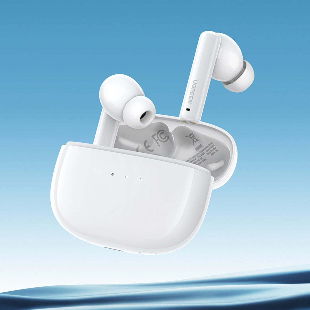 Ugreen HiTune T3 Active WS106 Wireless Bluetooth 5.2 TWS ANC Headphones - White_1