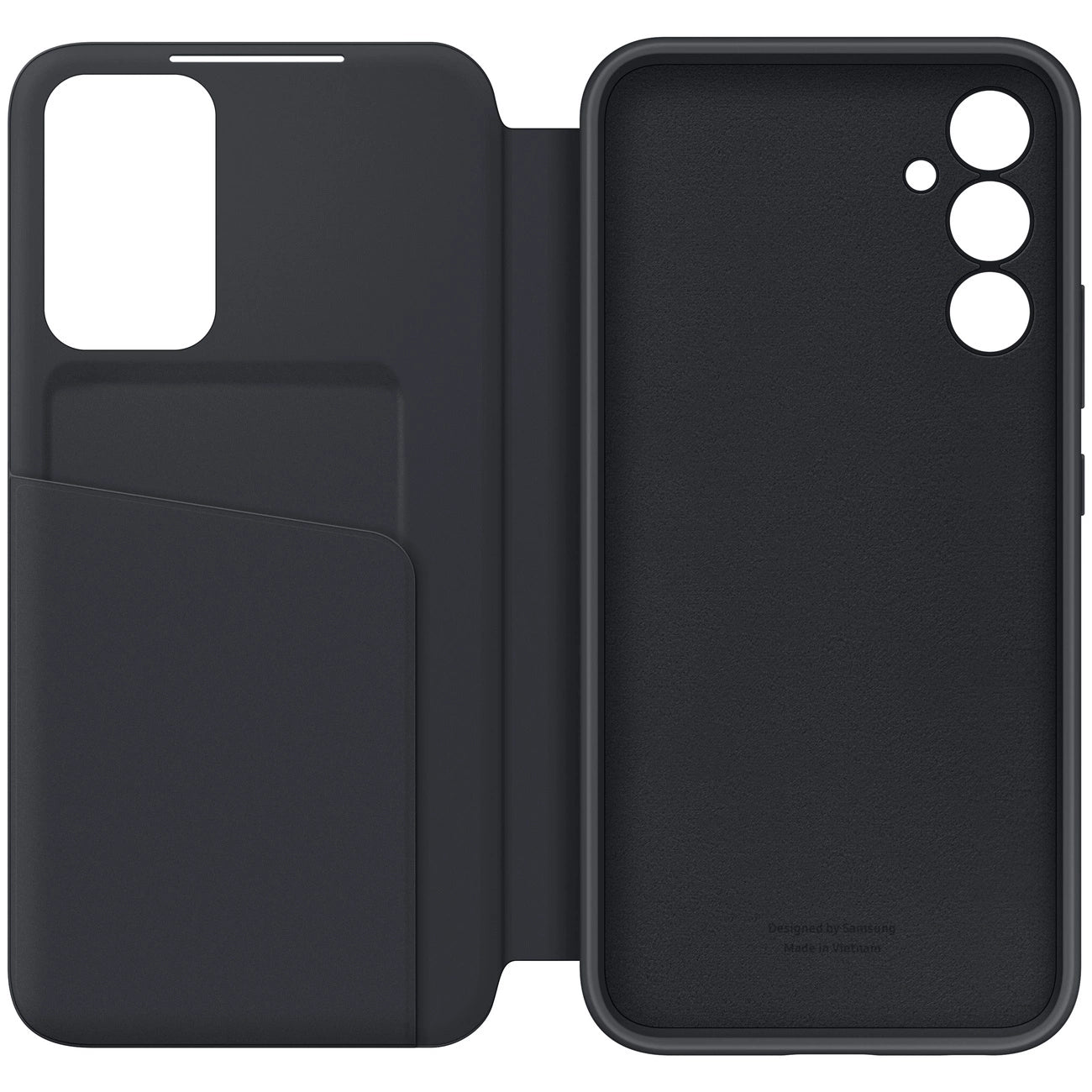 Samsung Smart View Wallet Case for Samsung Galaxy A34 5G Cover with Smart Flip Window Card Wallet Black (EF-ZA346CBEGWW)_5
