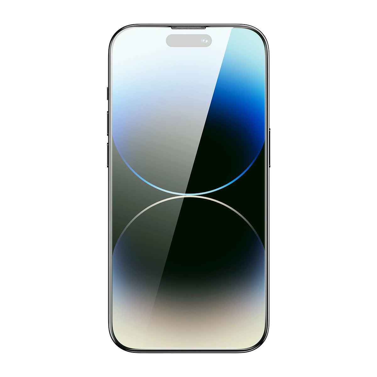 Baseus Full Screen Tempered Glass for iPhone 14 Pro Max with Anti Blue Light Filter and 0.3mm Speaker Cover + Mounting Frame_1