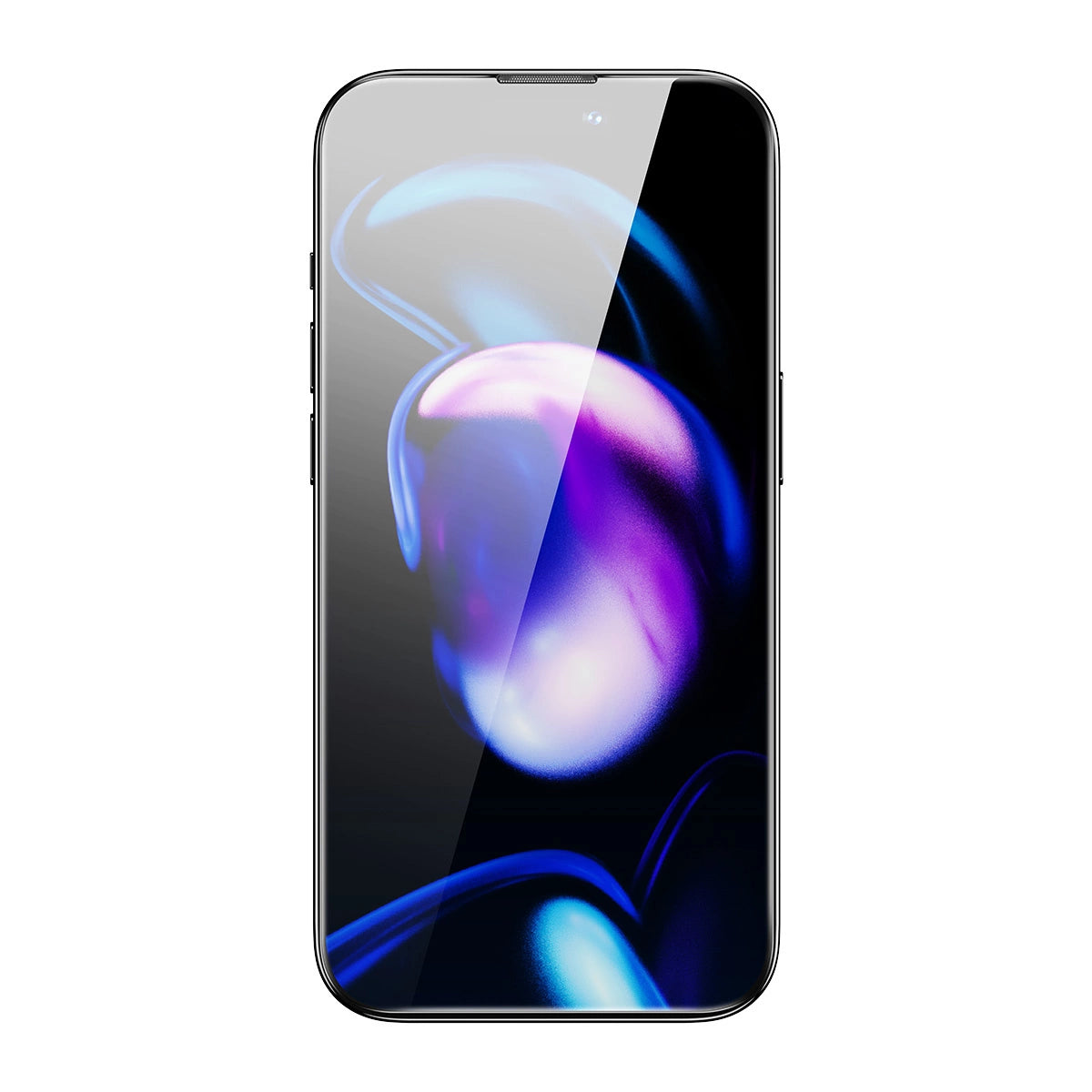 Baseus Set of 2x Tempered Glass for iPhone 14 Pro Full Screen with Speaker Cover 0.3mm + Mounting Frame_1
