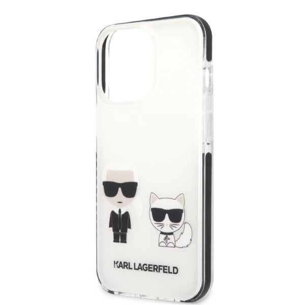 Karl Lagerfeld KLHCP13XTPEKCW iPhone 13 Pro Max 6.7" hardcase white/white Karl&Choupette_5