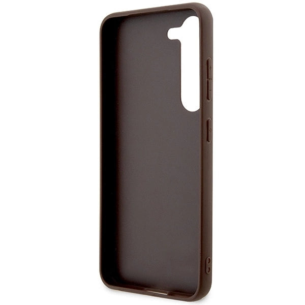 Guess GUHCS23MG4GLBR S23+ S916 brown/brown hardcase 4G Stripe Collection_6