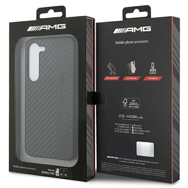AMG AMHCS23SBLSCA S23 S911 black/black hardcase Carbon Stripe&Embossed_7