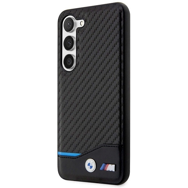 BMW Leather Carbon case for Samsung Galaxy S23+ - black_1