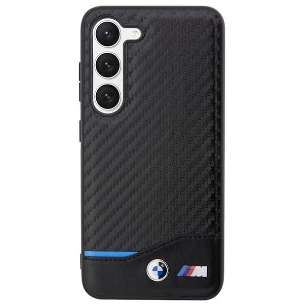 BMW Leather Carbon case for Samsung Galaxy S23+ - black_2