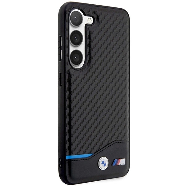 BMW Leather Carbon case for Samsung Galaxy S23+ - black_3