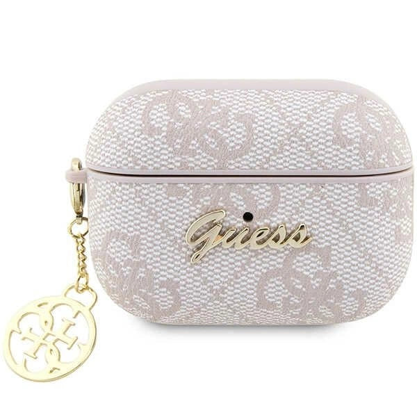 Guess GUAP2G4GSMP AirPods Pro 2 cover pink/pink 4G Charm Collection_0