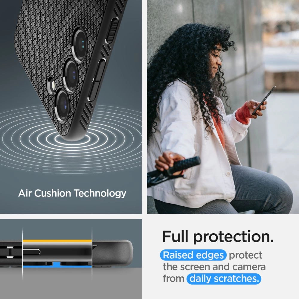 Spigen Liquid Air Case for Samsung Galaxy S23+ - Matte Black_28