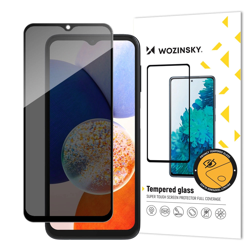 Wozinsky Privacy Glass tempered glass for Samsung Galaxy A23 with Anti Spy privacy filter_0