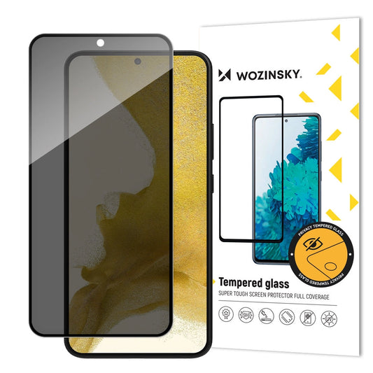 Wozinsky Privacy Glass Samsung Galaxy S23+ tempered glass with Anti Spy privacy filter_0