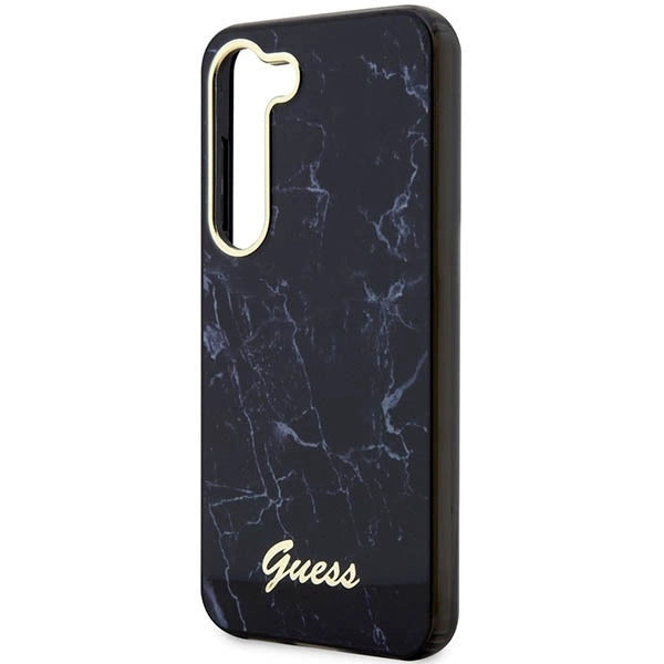 Guess GUHCS23MPCUMAK S23 +S916 black/black hardcase Marble_5