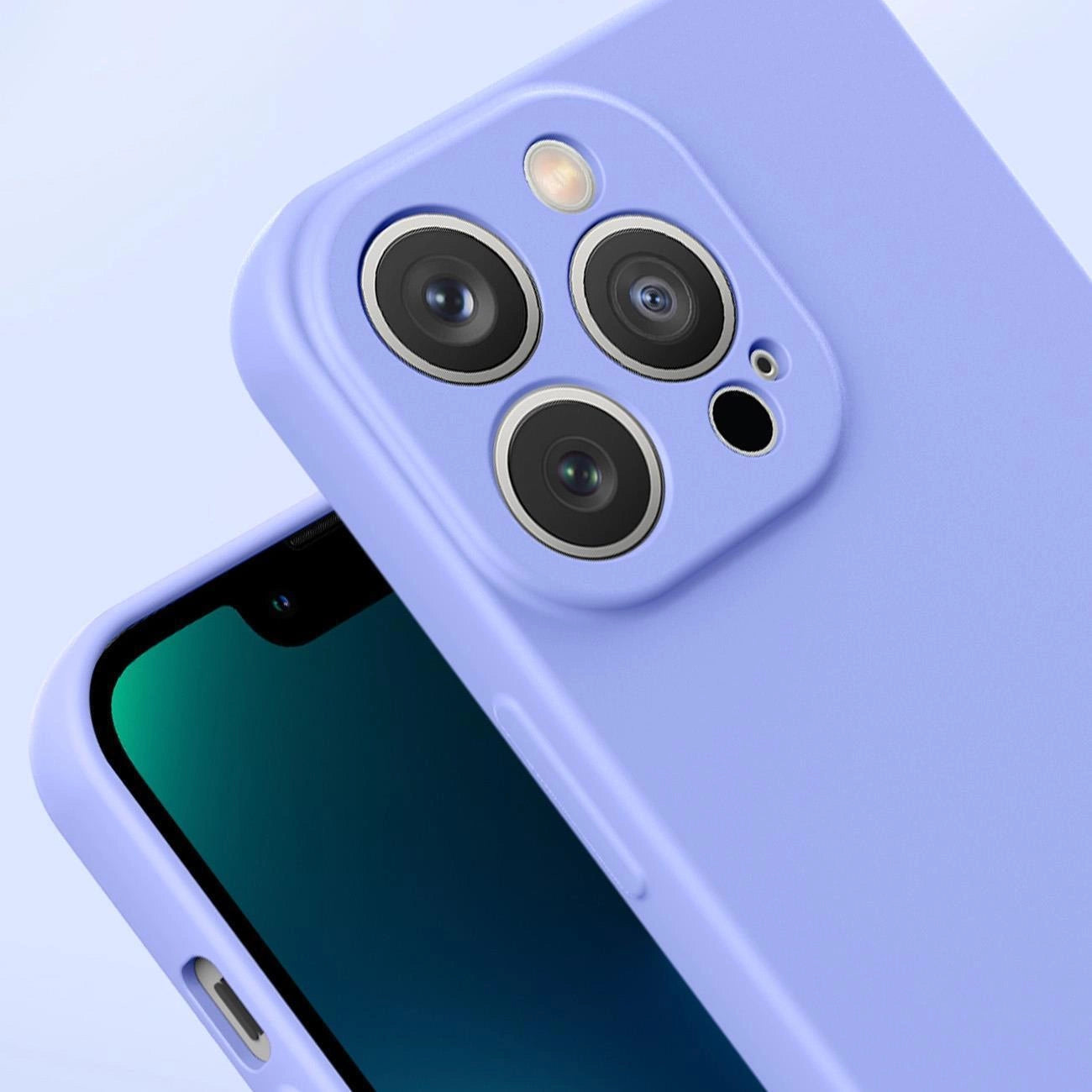 Silicone case for Samsung Galaxy A14 5G / Galaxy A14 silicone cover beige_4