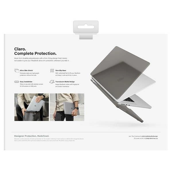 Uniq Claro case for MacBook Air 13 (2022) - gray_3
