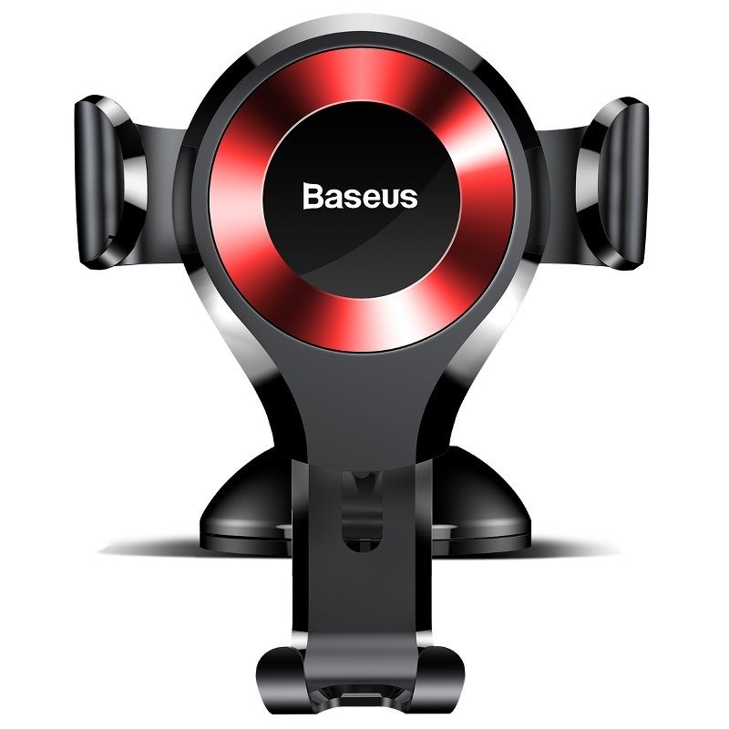 Baseus Osculum SUYL-XP09 gravity car holder for windshield or dashboard - red_2