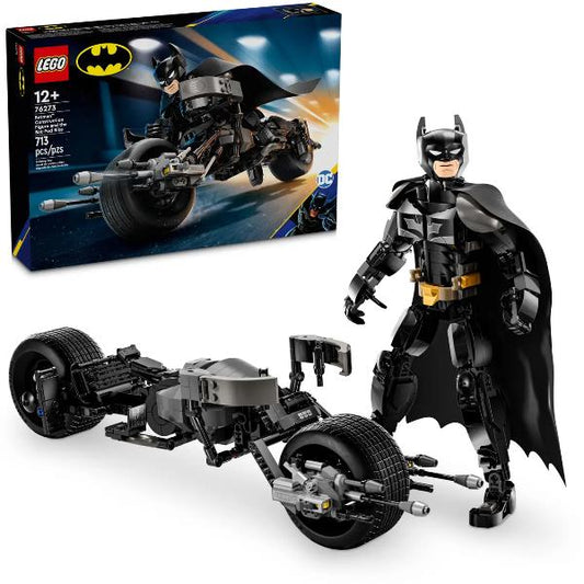 76273 DC Super Heroes Batman Baufigur mit Batpod, Konstruktionsspielzeug_0