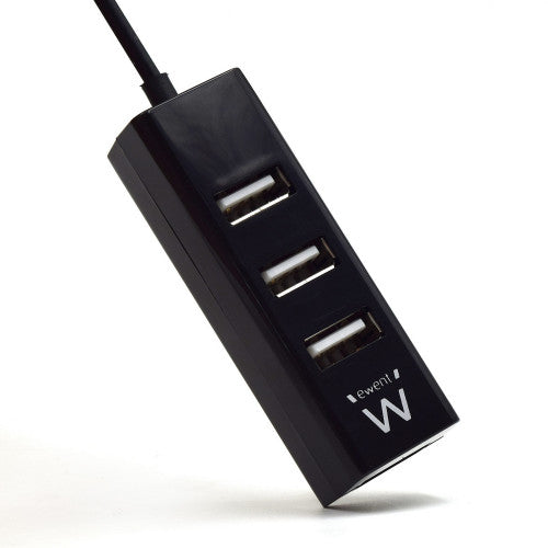 Ewent EW1123 hub de interfaz USB 2.0 480 Mbit/s Negro_3