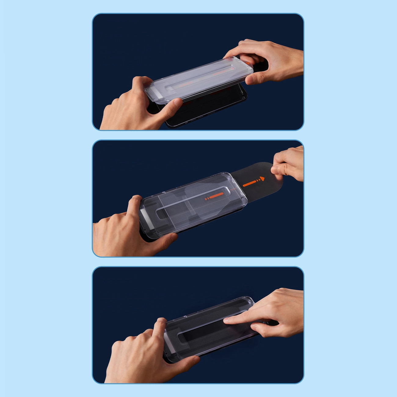 Baseus Full Screen Tempered Glass for iPhone 14 Pro Max with Speaker Cover 0.4mm + Mounting Kit_11