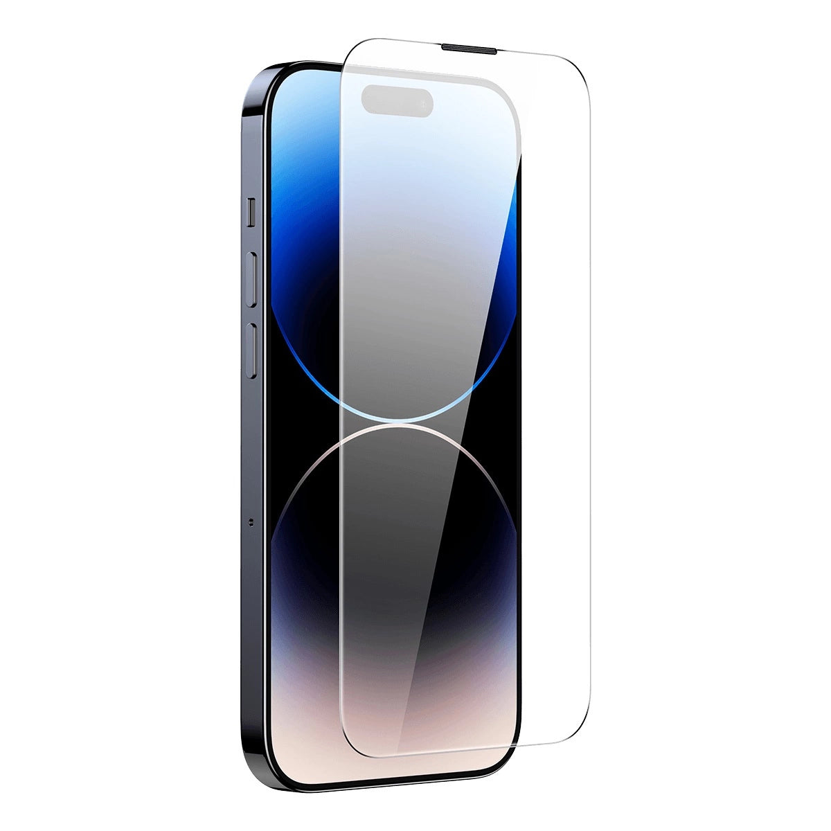 Baseus Full Screen Tempered Glass for iPhone 14 Pro Max with Speaker Cover 0.4mm + Mounting Kit_2