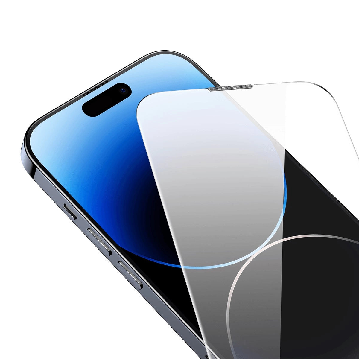 Baseus Full Screen Tempered Glass for iPhone 14 Pro Max with Speaker Cover 0.4mm + Mounting Kit_3