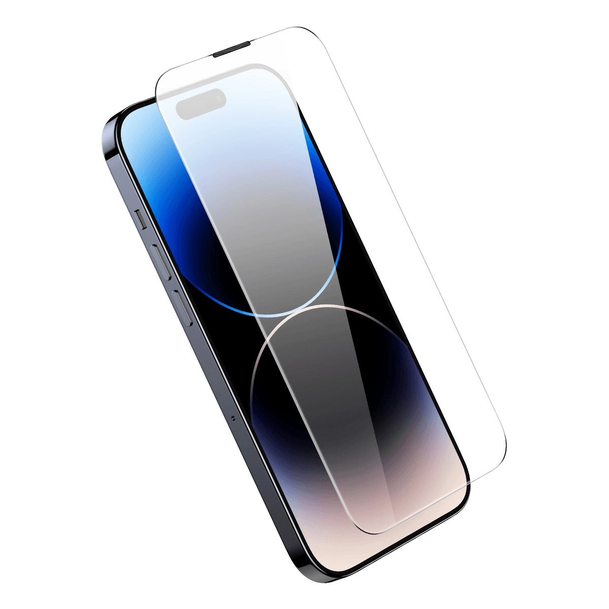 Baseus Full Screen Tempered Glass for iPhone 14 Pro Max with Speaker Cover 0.4mm + Mounting Kit_6