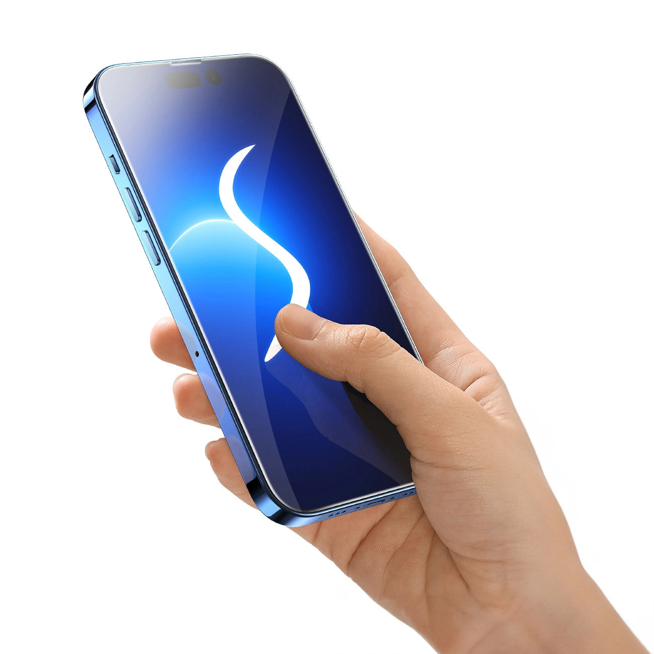 Baseus Full Screen Tempered Glass for iPhone 14 Pro with Speaker Cover 0.4mm + Mounting Kit_16