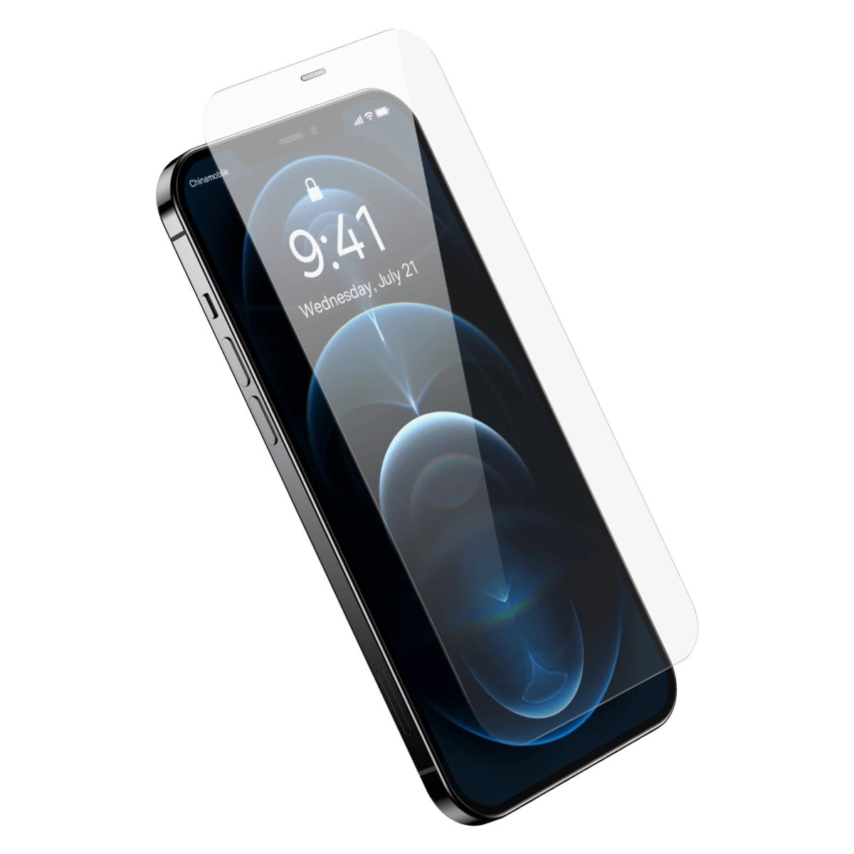 Baseus Full Screen Tempered Glass for iPhone 12 Pro Max with Speaker Cover 0.4mm + Mounting Kit_6