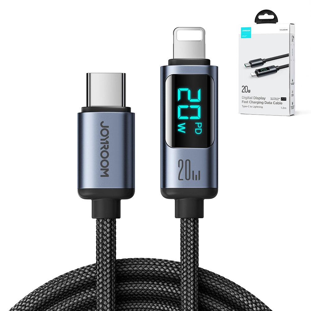 Prism Lightning 1.2m USB Type C cable Joyroom S-CL020A16 (black)_13