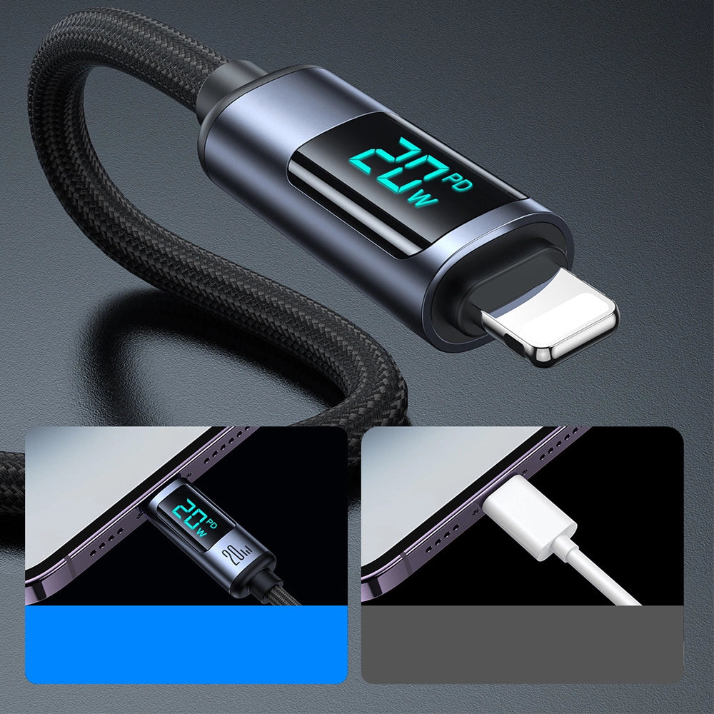 Prism Lightning 1.2m USB Type C cable Joyroom S-CL020A16 (black)_3