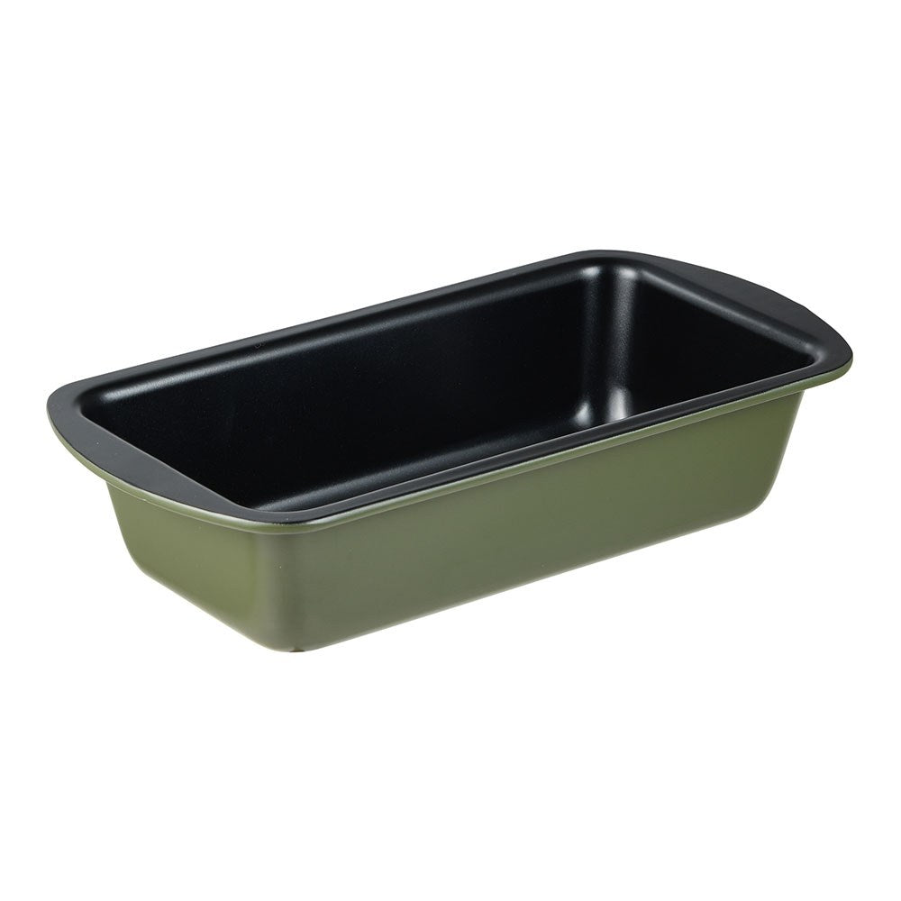 Forma retangular de aço carbono, para forno, experto, verde oliva, 25.5 x 13,3 x 5,7 cm_0