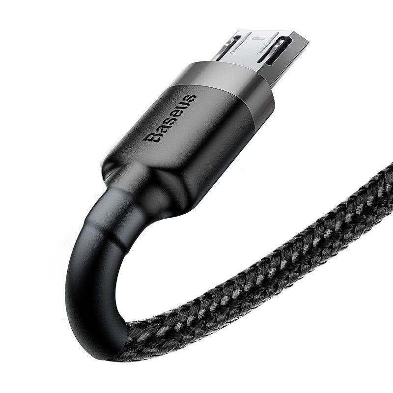 Baseus Cafule Micro USB cable 2.4A 0,5m (gray + black)_9