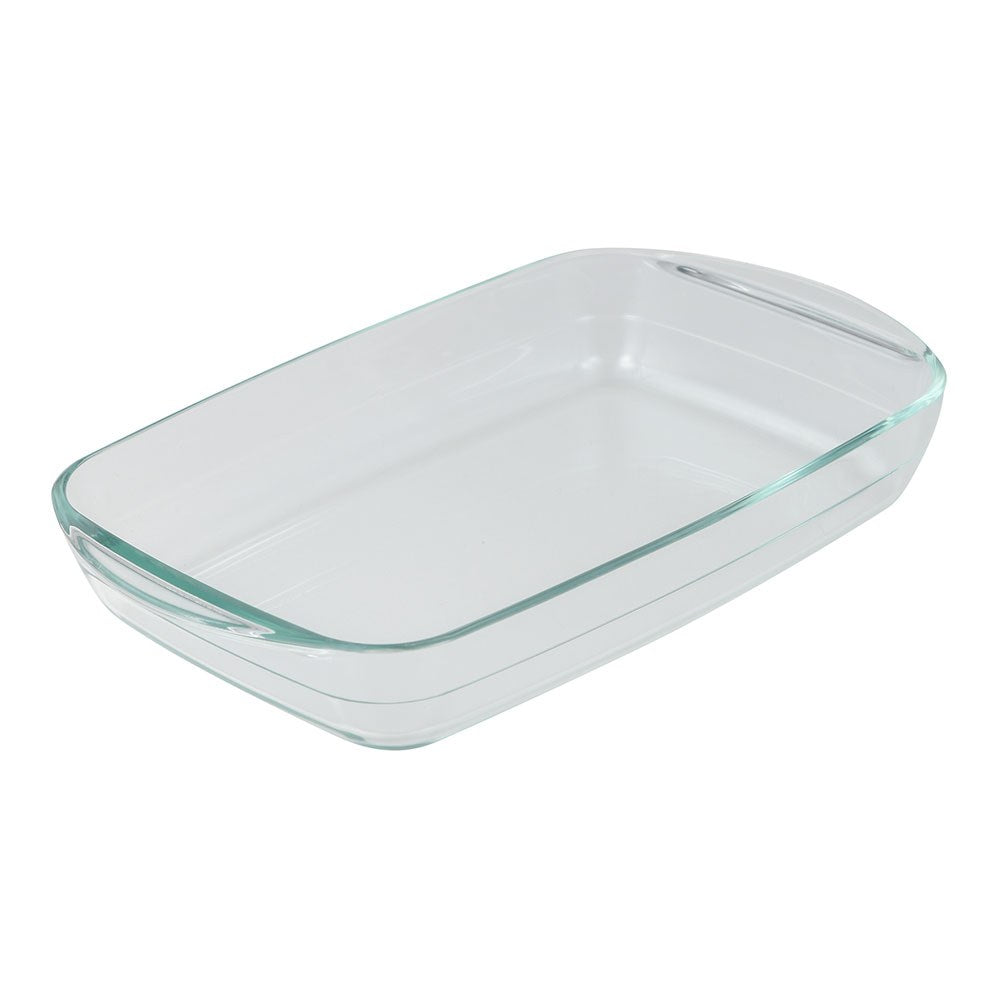 Assadeira retangular de vidro borossilicato para forno, experto, 2 l, 32,5 x 20,2 x 5,2 cm_0