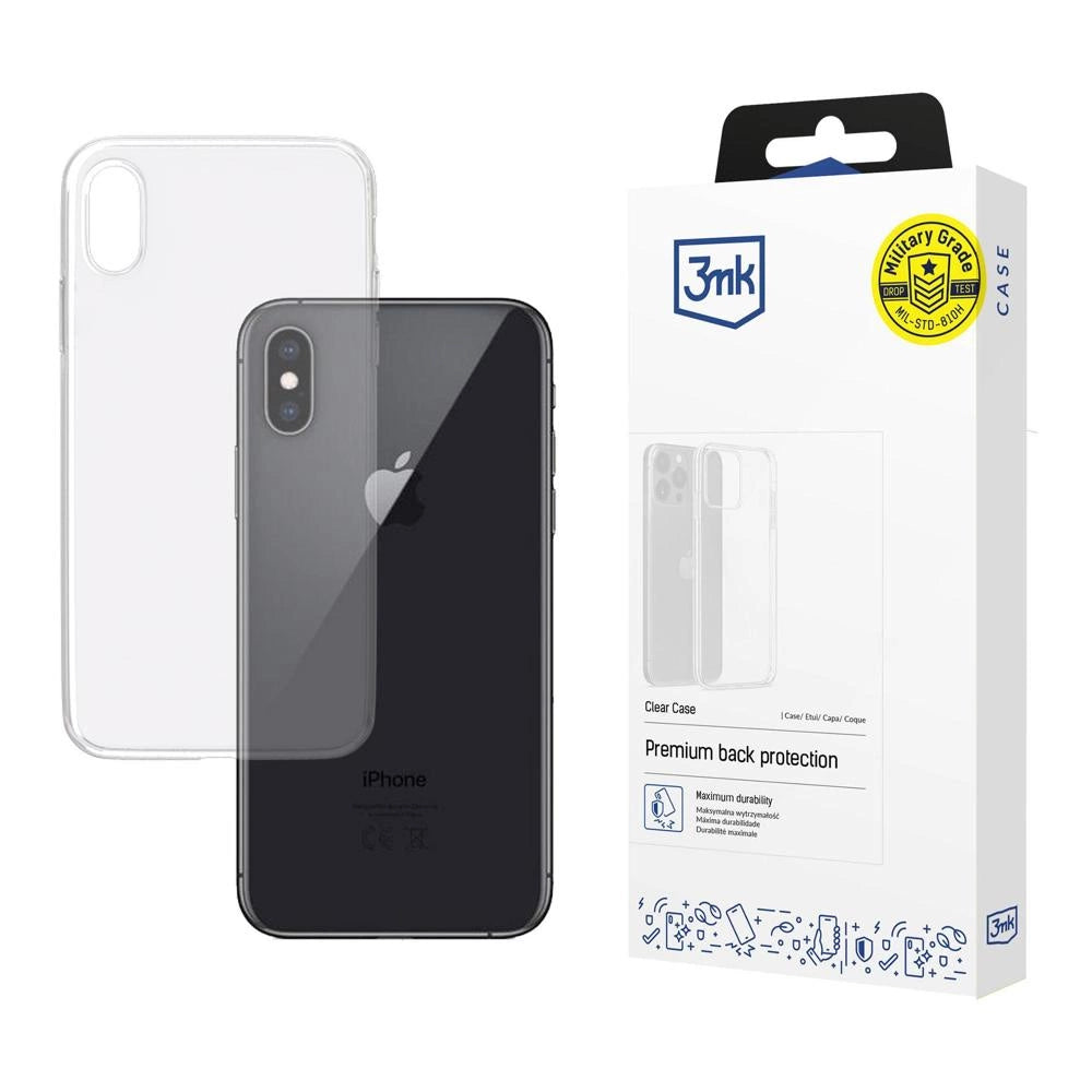 3mk Clear Case for iPhone X - transparent_0