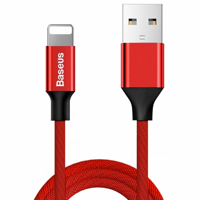 Baseus Yiven Lightning Cable 180 cm 2A (red)_0