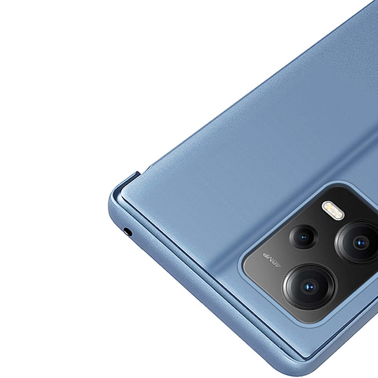Clear View Case for Xiaomi Redmi Note 12 5G / Poco X5 5G cover with flip cover blue_6