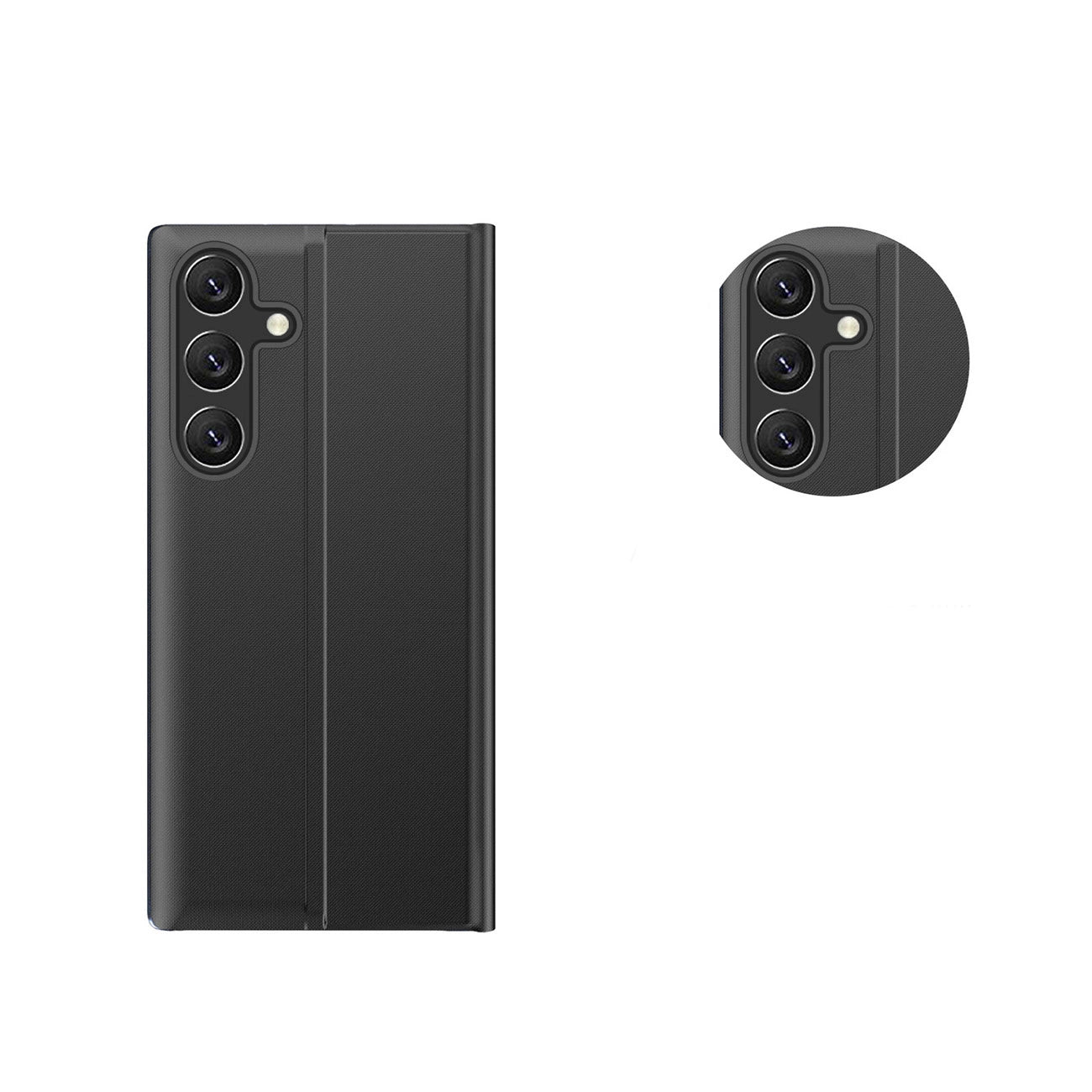 New Sleep Case case for Xiaomi Redmi Note 12 Pro+ cover with flip stand black_5