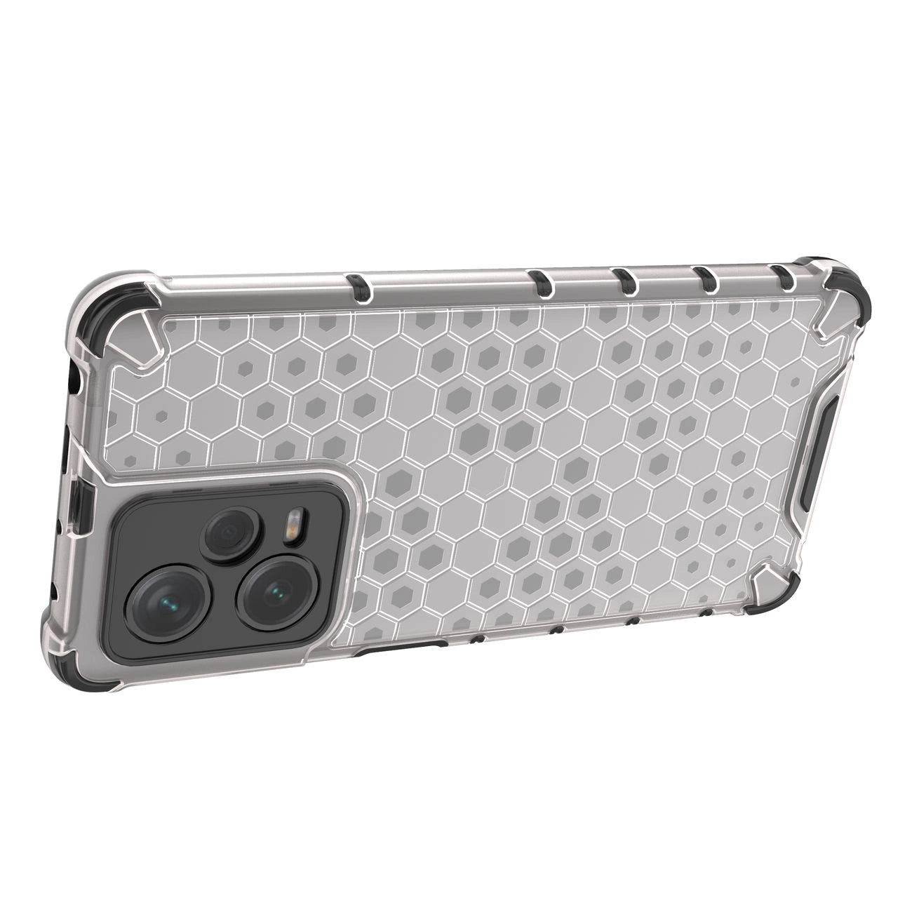 Honeycomb case for Xiaomi Redmi Note 12 Pro+ armored hybrid cover blue_15