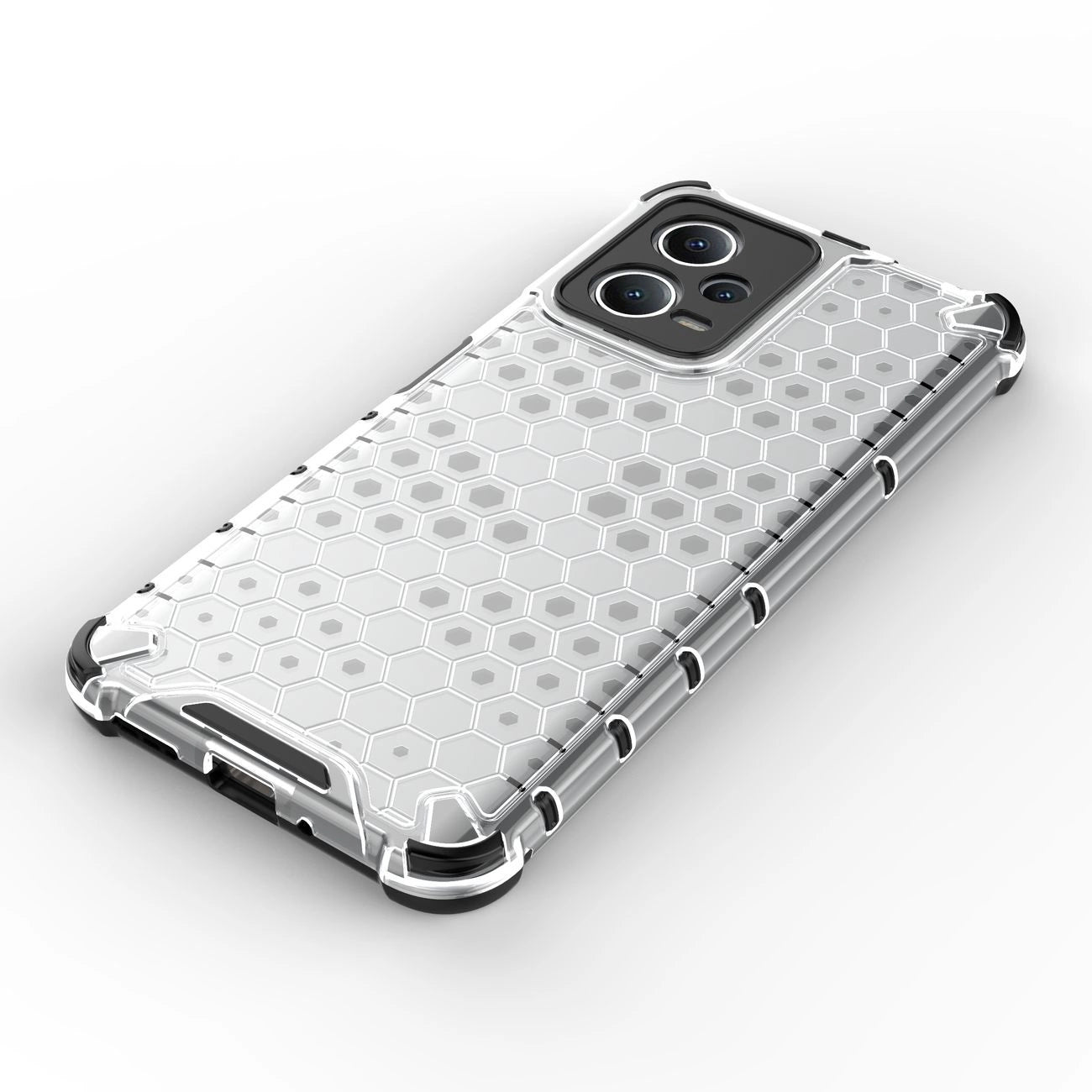 Honeycomb case for Xiaomi Redmi Note 12 5G / Poco X5 5G armored hybrid cover black_12