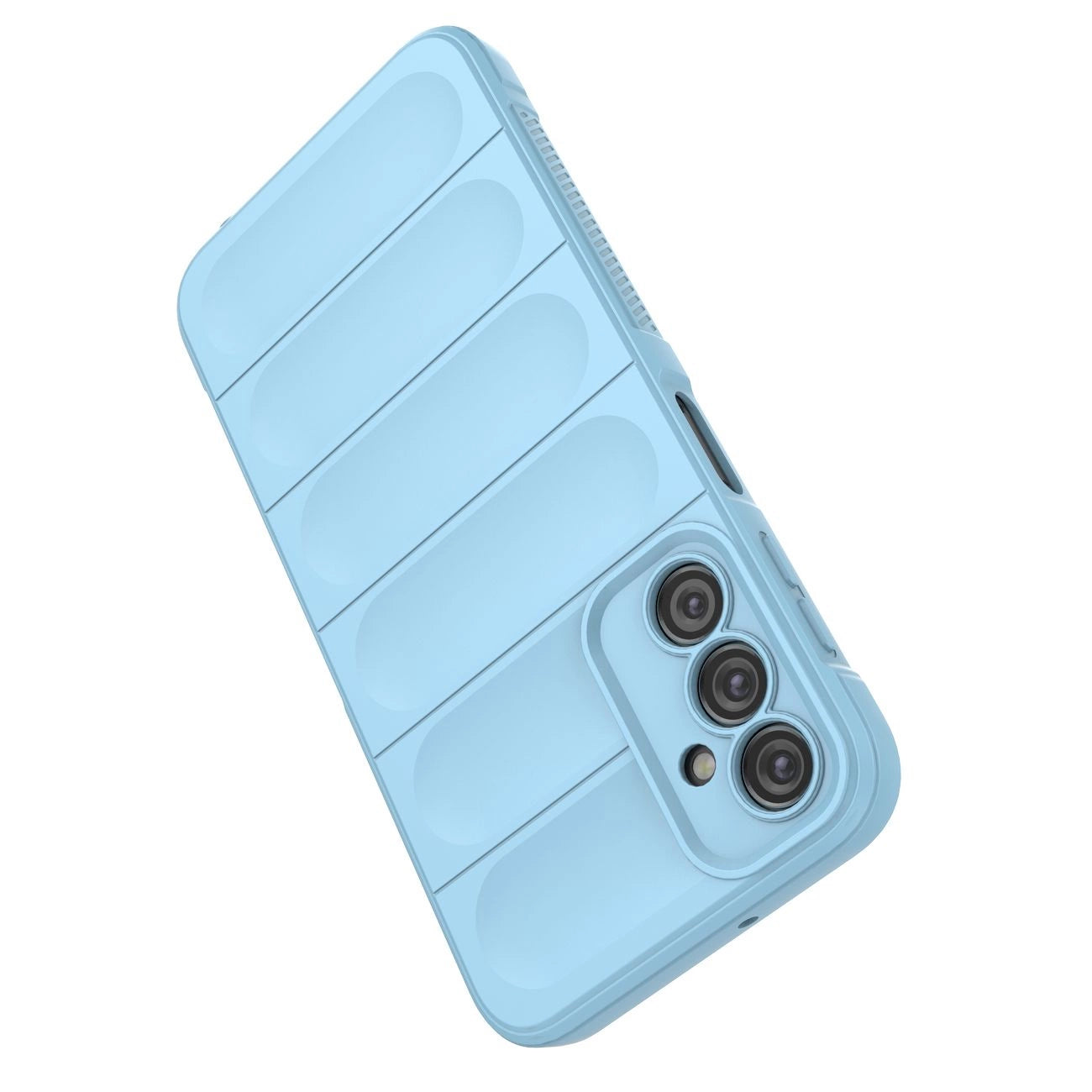 Magic Shield Case for Samsung Galaxy A24 4G flexible armored cover light blue_6