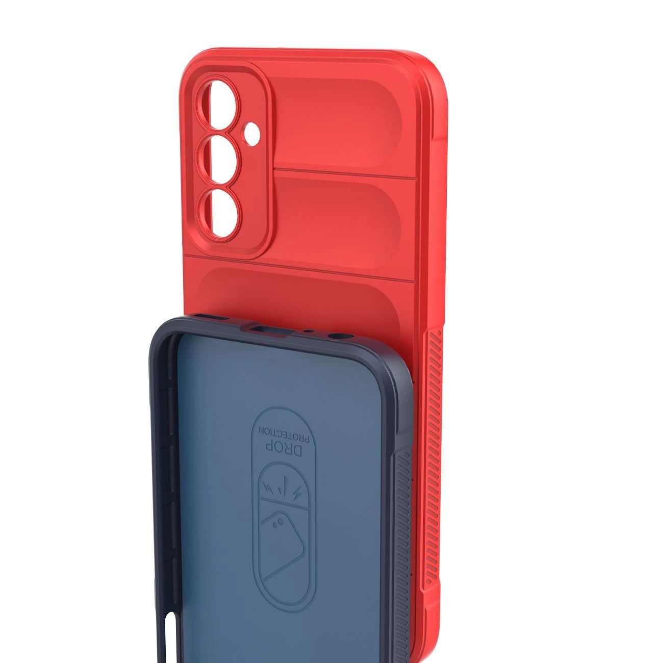 Magic Shield Case for Samsung Galaxy A24 4G flexible armored cover red_9