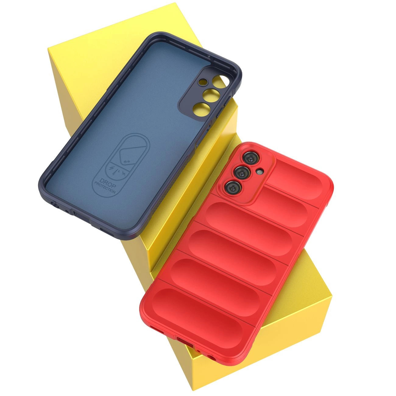 Magic Shield Case for Samsung Galaxy A24 4G flexible armored cover red_10