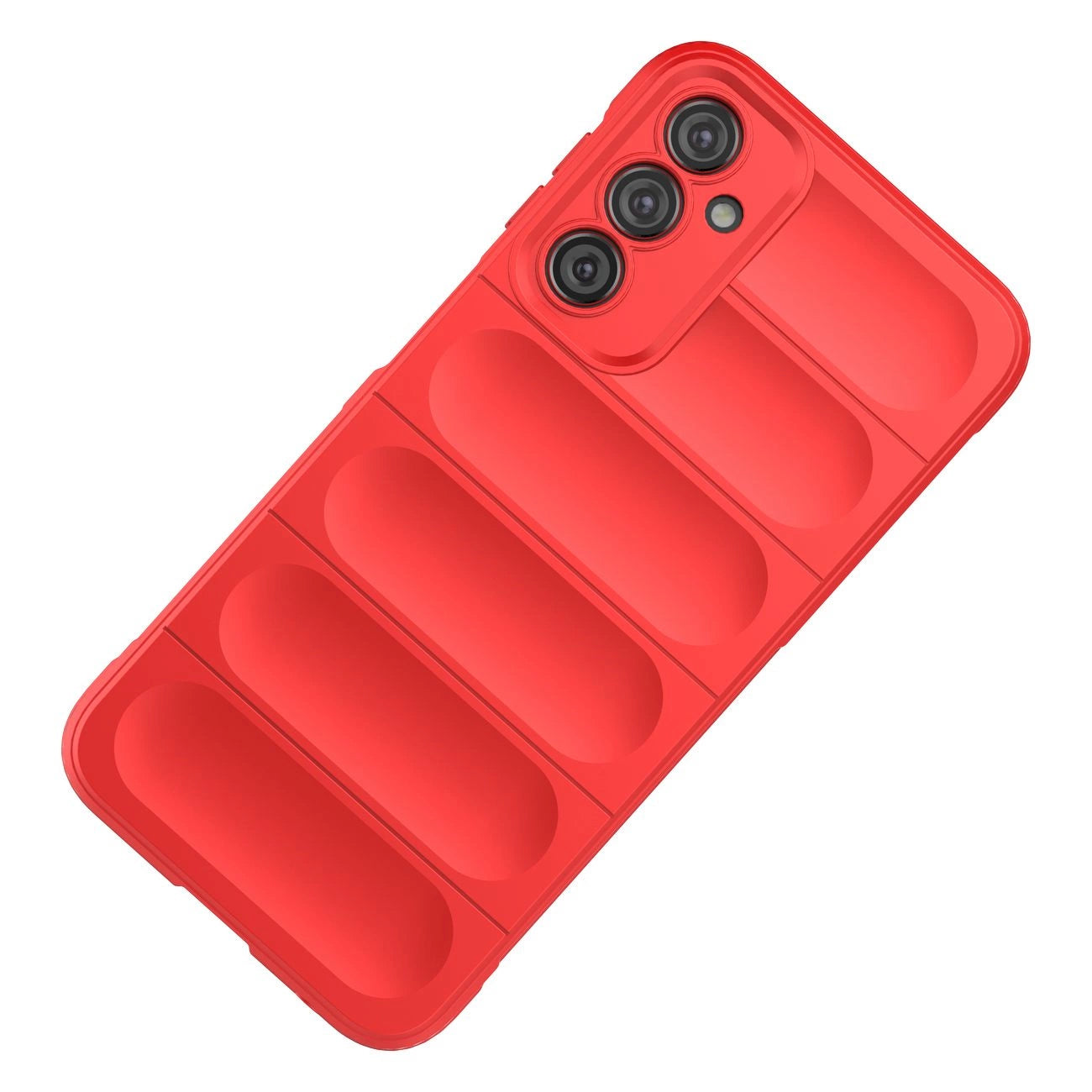 Magic Shield Case for Samsung Galaxy A24 4G flexible armored cover red_11