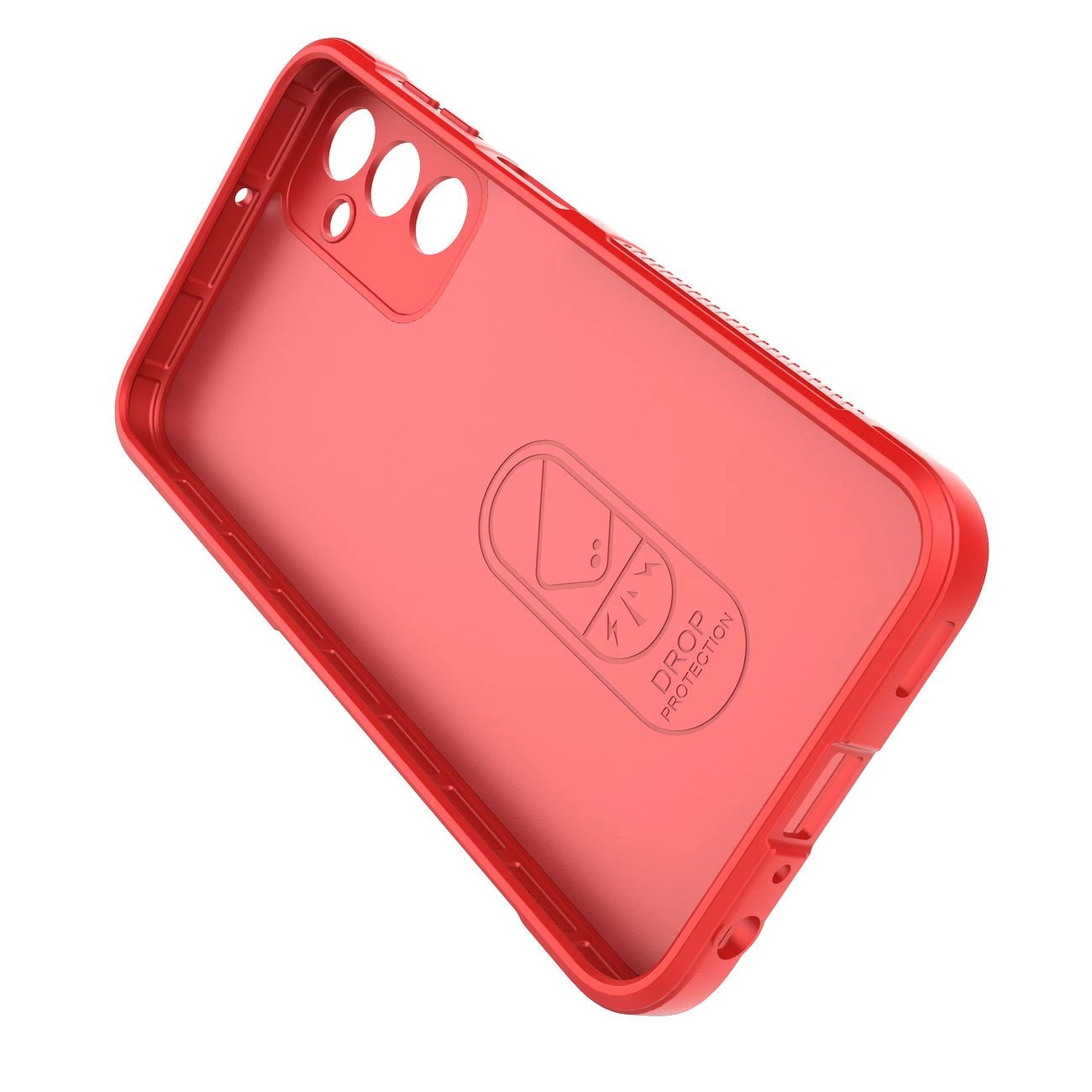 Magic Shield Case for Samsung Galaxy A24 4G flexible armored cover red_15