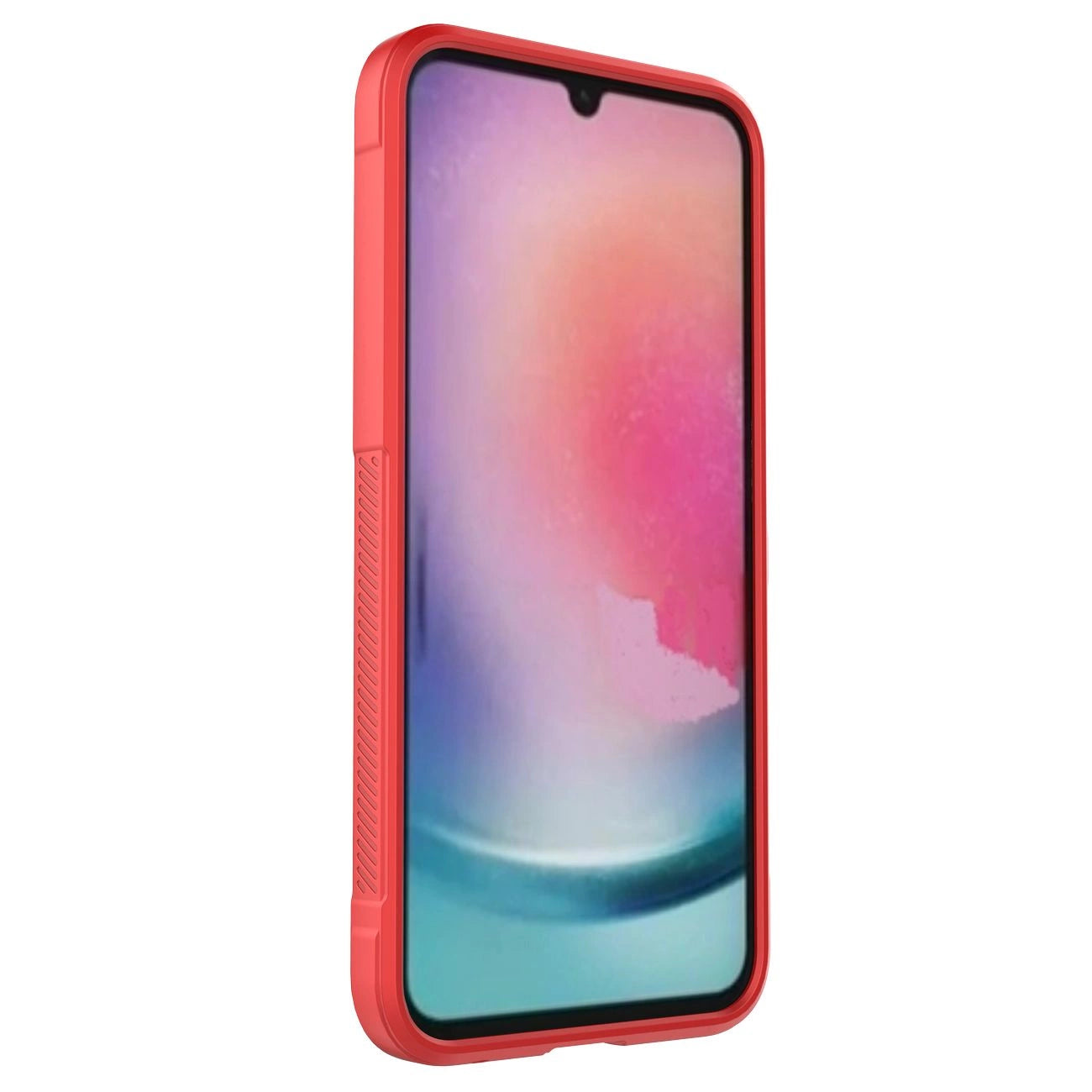 Magic Shield Case for Samsung Galaxy A24 4G flexible armored cover red_2