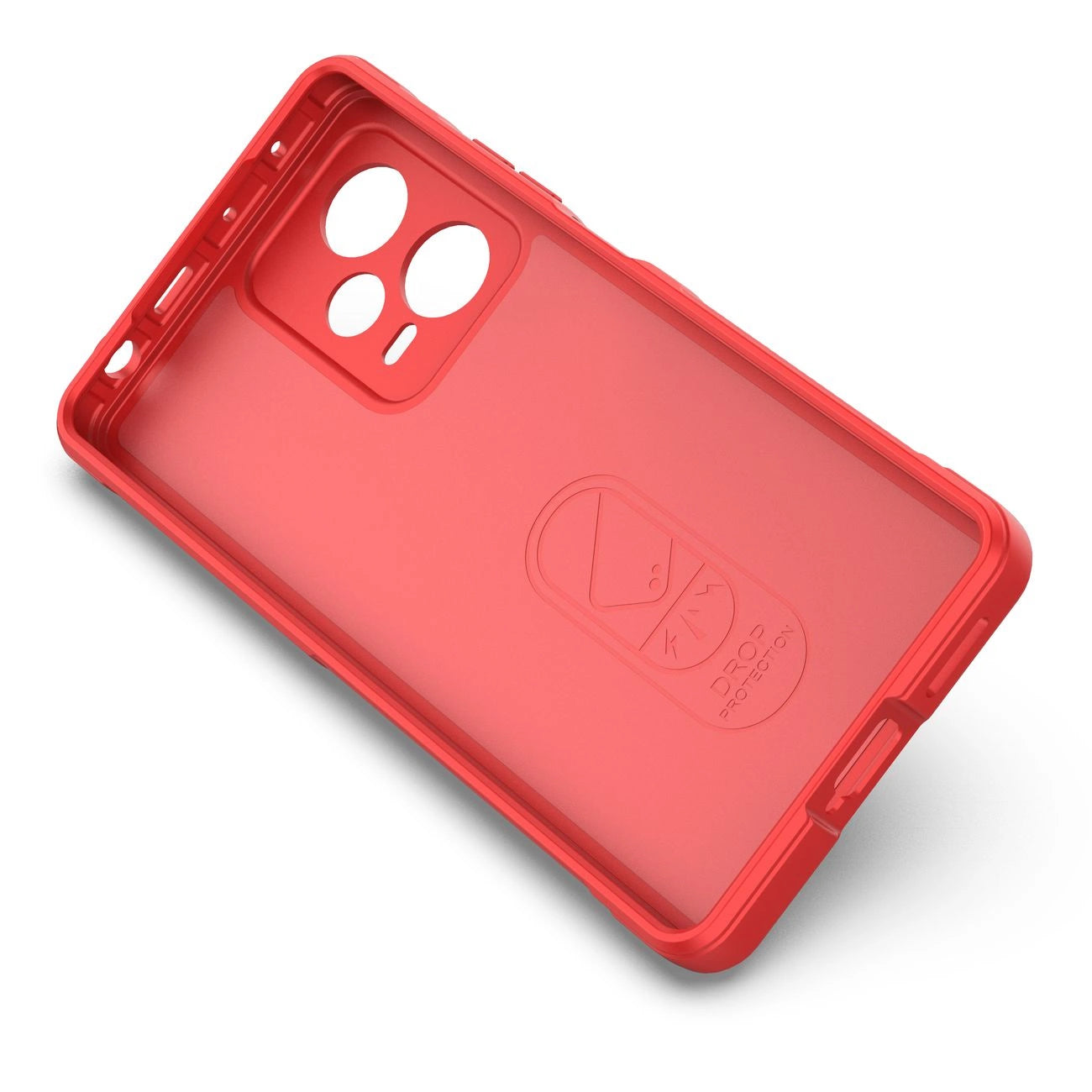 Magic Shield Case for Xiaomi Redmi Note 12 Pro+ flexible armored cover red_4