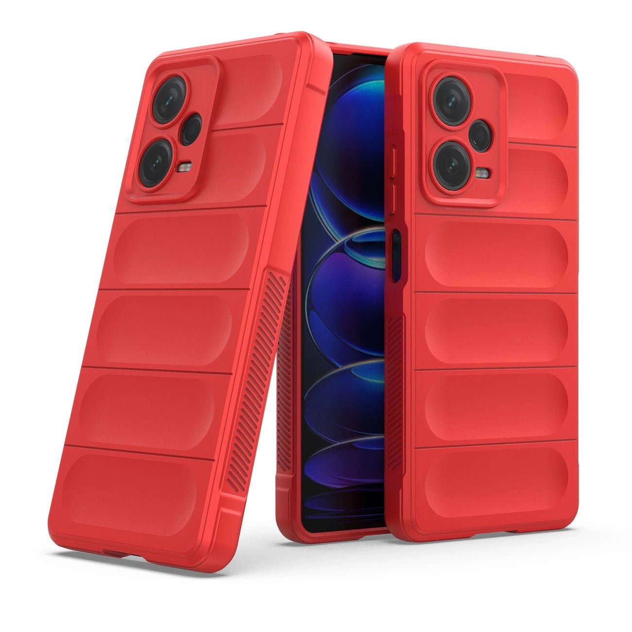 Magic Shield Case for Xiaomi Redmi Note 12 Pro+ flexible armored cover red_11
