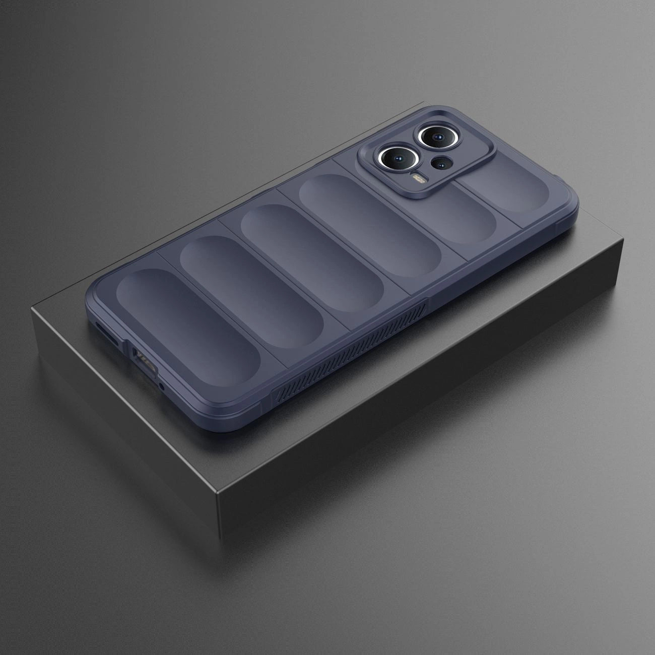 Magic Shield Case for Xiaomi Redmi Note 12 5G / Poco X5 5G Flexible Armor Case Blue_2